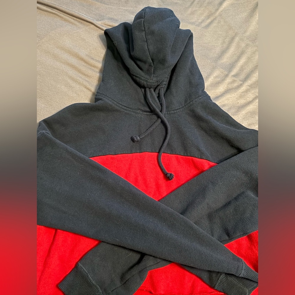 Hollister Cropped Hoodie Sweater for Fall or Winter